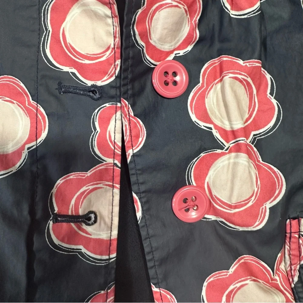 Old Navy floral rain jacket size 2T